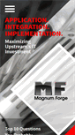 Mobile Screenshot of magnumforge.com